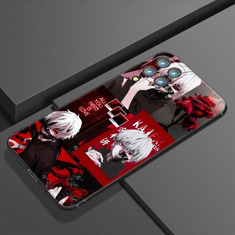 Tokyo Ghoul Anime Kaneki Ken Telefon Fall Für Samsung A21 A30 A50 A52 S A13 A22 A32 4G A23 a33 A53 A73 5G A12 A31 A51 A70 A71 A72