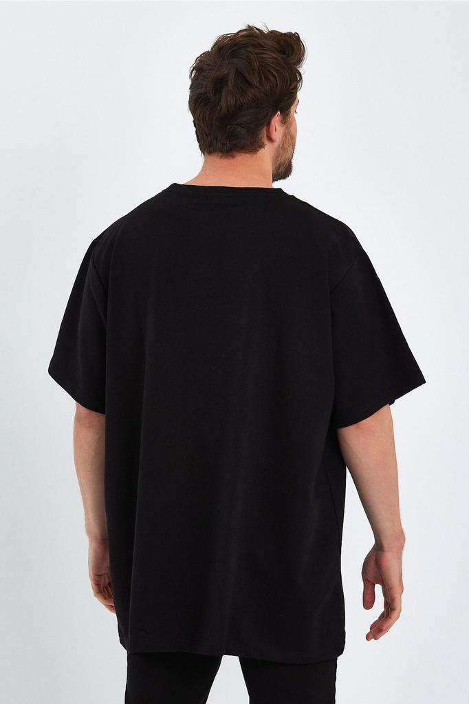 Damen Stil Übergröße T-Shirt Plus Size Oversize 2-Faden Kurzarm Rundhals T-Shirt