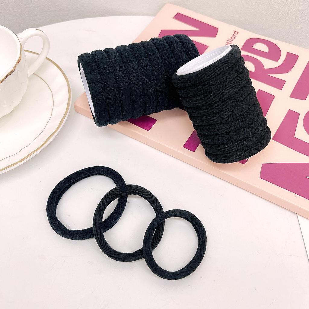 10Pcs/bag High Elasticity Seamless Towel Hair Loop Scrunchies for Women Elasticity Hair Loops Fashion Hair Accessories