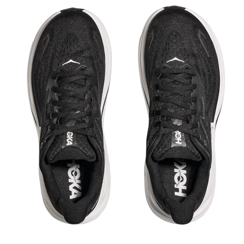 HOKA Clifton 10 Black White Men Sneakers 1162030-BWHT