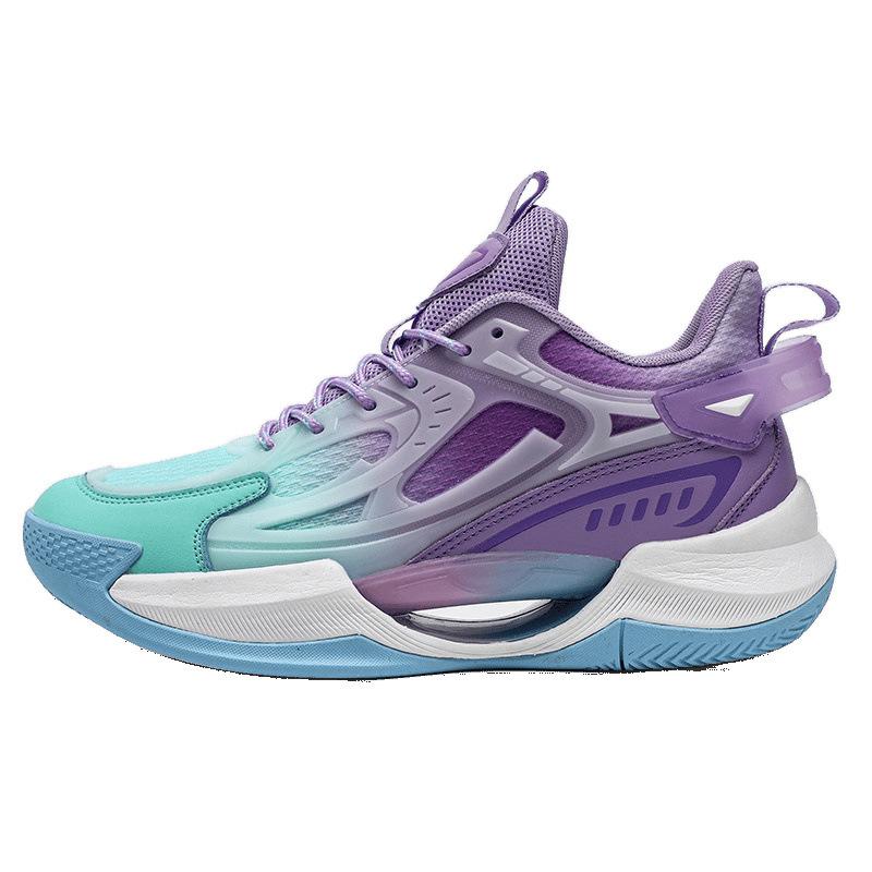 2025 New Breathable Shock-absorbing Soft-soled Actual Basketball Shoes for Boys and Girls, Wear-resistant and Non-slip Luminous Trend Sports Shoes