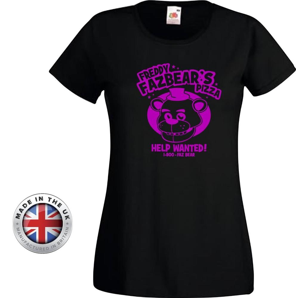 

Five Nights At Freddy s Fazbear tshirt FNAF T Shirt. Unisex, Ladies Fitted Kids 2XL
