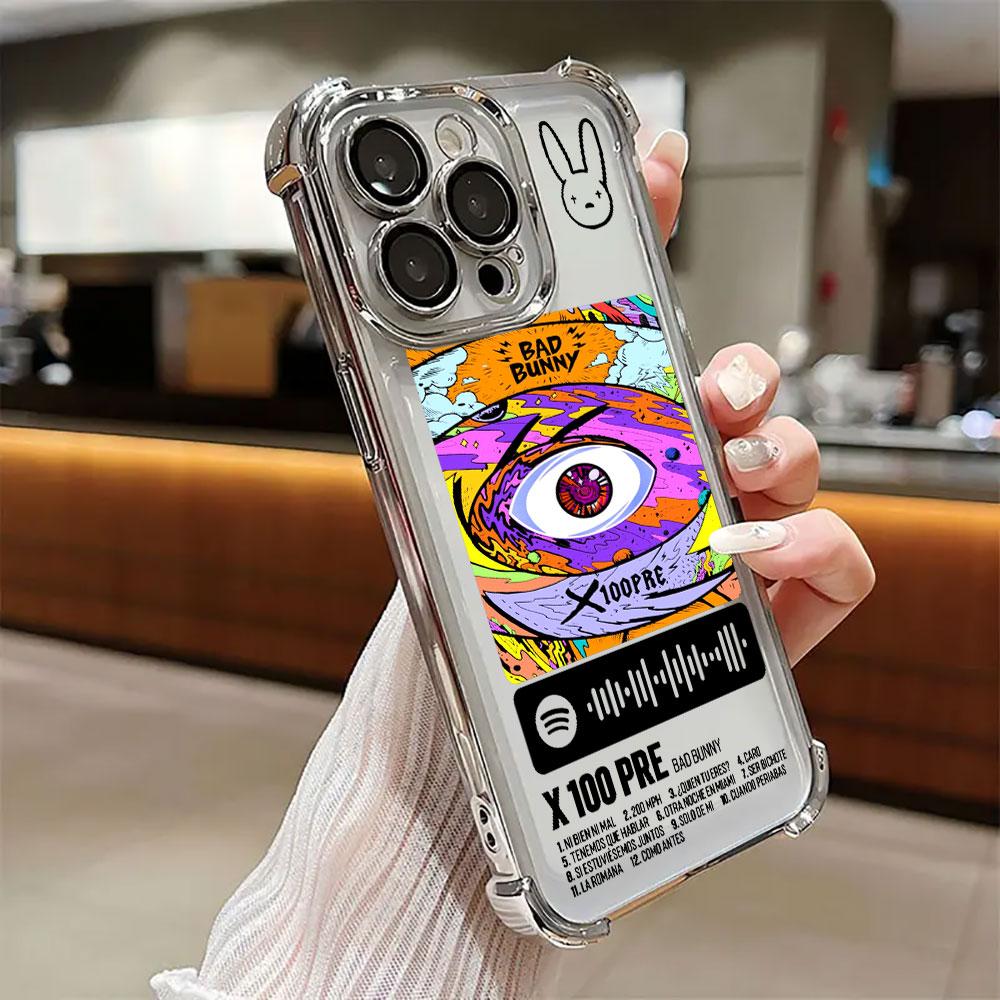 Bad Bunnys Album X100 PREs Phone Case For Xiaomi 15T 14T 13 Pro 15 F8 Ultra Poco X7 F7 Pro 5G X3 X6 F5 M7 Shockproof Clear Cover