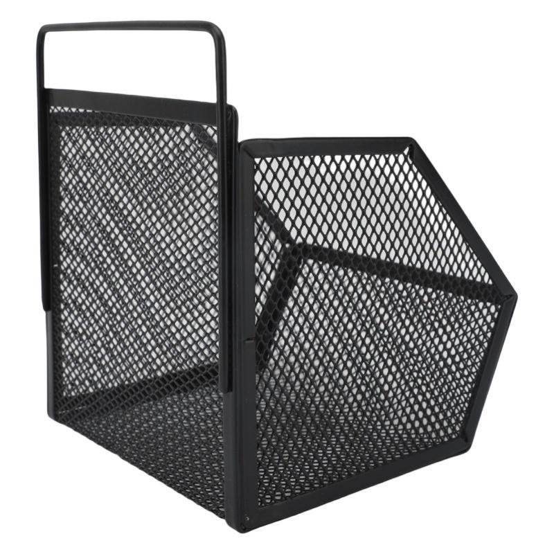 Hangende Draadmand 13,2x10x15cm Zelfklevende Metalen Kleine Draad Opbergmand voor Keuken Badkamer Slaapkamer