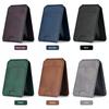 For Magsafe Magnetic Pu Leather Wallet Stand Credit Card Holder for Iphone 16 15 14 13 12 Pro Max Card Holder Phone Bag Cover