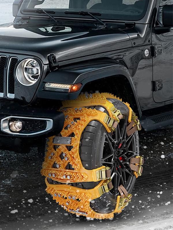 Anti-Skid Car Tire Snow Chains Multi-functional Urgent Traction Chains Auto Tire Traction Chain Vehicle Accessories