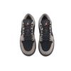 Jordan Air Jordan 1 Abrasion Resistant Low Top Vintage Basketball Shoes Unisex Black Brown 553558-093 (Team205-)