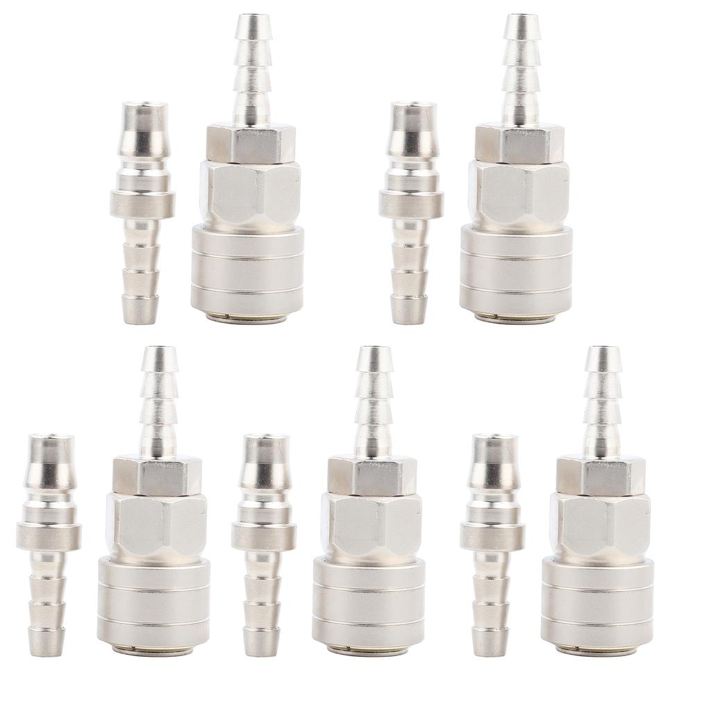 1 Set Air Quick Connector Pneumatic SelfLocking Pipe Fitting Accessories SH20+PH20