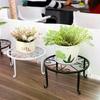 Metalen Potplantenstandaards Heavy Duty Roestvrij IJzer Ronde Bloempotstandaards Plantenhouder Ondersteuningsrek Plantenstandaard Rek
