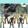 10cm Cross-border Military Action Figure With Articulated Joints Ideal For Collectors And Displays