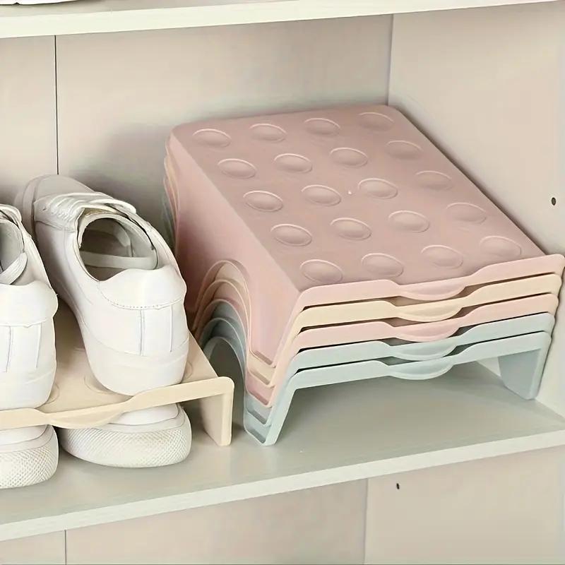 Storage Shoe Rack Double-layer Plastic Double-layer Shoe Rack Cabinet Integrated Shoe Rack To Organize Shoes and Slippers