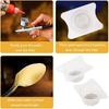 Airbrush Filter Cup, 2Pcs Airbrush Special Paint Filter Cup with 0.3mm Airbrush Spray Gun Needle - for Paint Airbrush Accessories