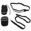 Dog  ing Waist Pack Leash   Reflective Elastic Hands   Dog Leash for Running Walking Hiking