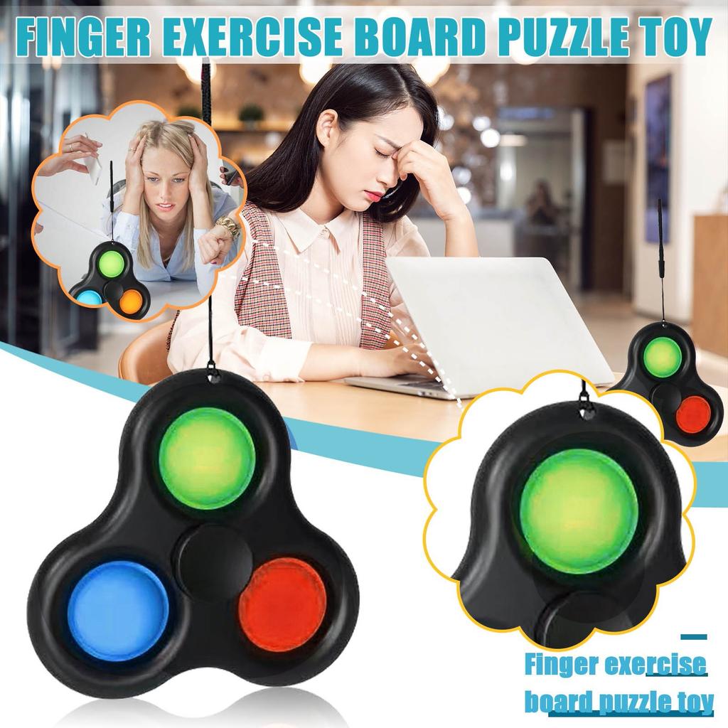 Portable Press Toy With Buckles For Stress Relief And Anti-Anxiety Puzzle