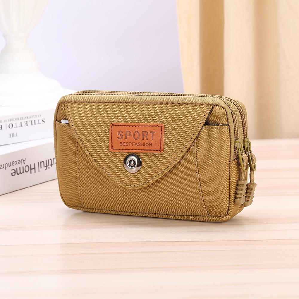 Men's Multifunctional Phone and Coin Waist Bag for Construction Site Work
