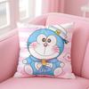 Cartoon D-Doraemona Cushion Cover Comfortable Reversible Pillow Cover Ideal For Car Sofa Bedroom & Beyond