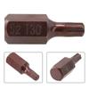 1PCS T20/25/30/40/45/50/55 Electric Screwdriver Bits Hex Shank Batch Head  Bits Tools 30MM 75MM Torx Screwdriver Bits