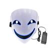 Halloween leuchtende Maske Maskerade Party Show Maske Ausdruck Stimmung Smiley Maske