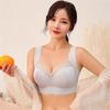 Seamless Plus Size Lace Bra Wireless Vest Style Supportive Sleep and Sports Bra Lightweight Breathable Fabric Comfortable Fit