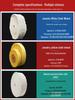 Yellow and White Cotton Cloth Polishing Wheel for Jewelry and Glue Removal