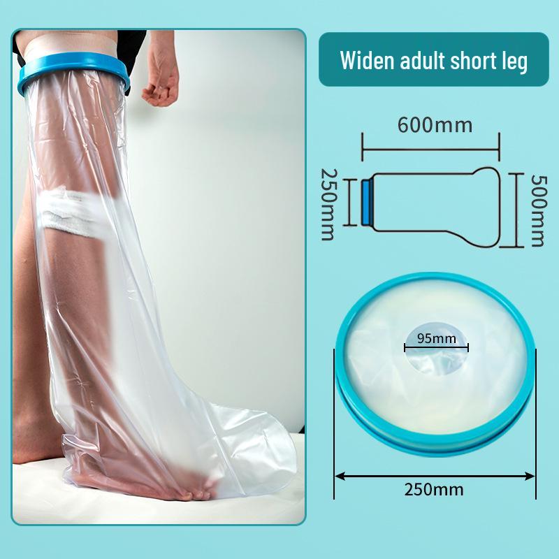 Waterproof Adult Knee & Foot Plaster Cover for Post-Op Bathing Protection
