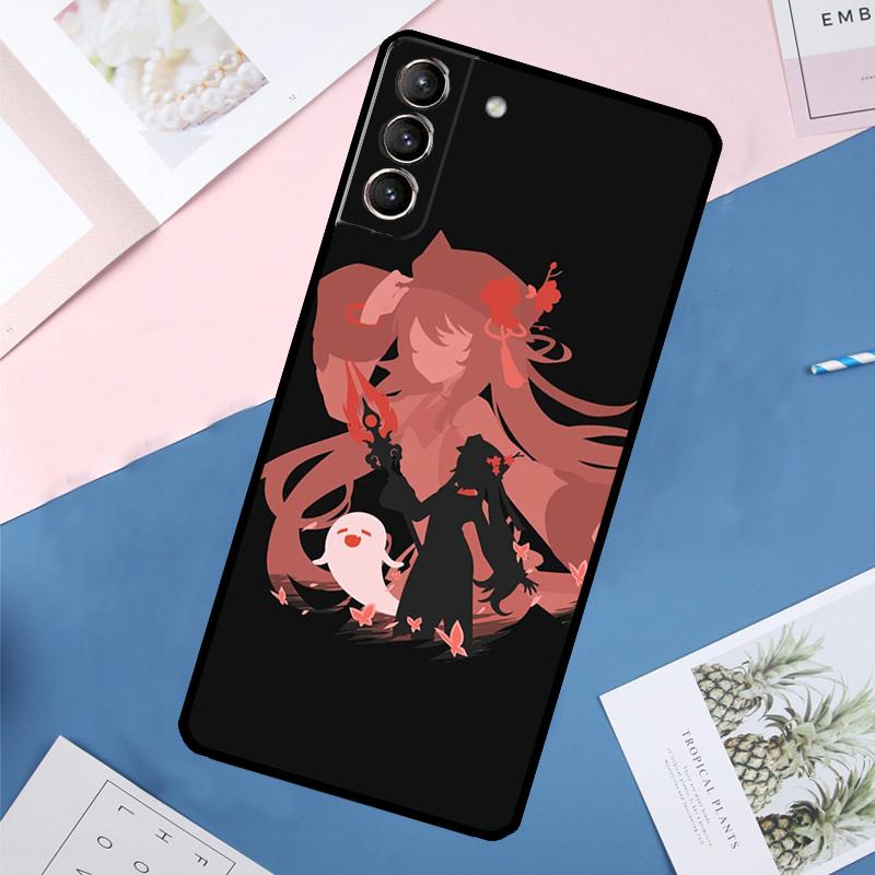 Genshin Impact Game Case For Samsung Galaxy S25 Ultra S21 S22 S24 S23 Ultra S9 S10 Plus S21 FE S25 FE Back Cover