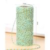 100m  Macrame Cord Rope Luxury Soft Jute Twine Colored Twisted Rope for DIY Crafts Wall Hanging Plant Hangers Wool Weaving