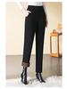 Women's High-Waisted Fleece-Lined Cigarette Pants, 2024 Winter Style, Warm Thickened Plus Size Casuals