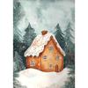 Winter Christmas Wall Art Poster Home Bedroom Living Room Decoration Canvas Painting Christmas Party Decoration Gift Posters