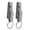 Belt Key Holder Stainless Steel Compact Quick Release Belt Key Clip with Key   for   Law Enforcement
