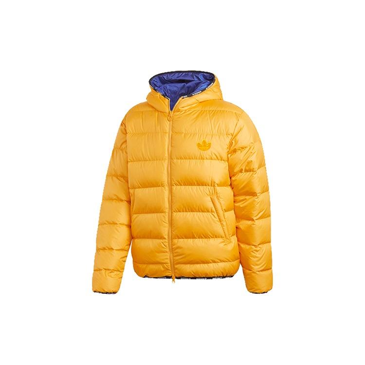 adidas originals Sports Double Sided Down Jacket Yellow Men s GF7122 S