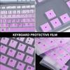 1Pcs Keyboard Protective Film Silicone Cover Compatible for Dell Kb216 Kb636 Wired Wireless Keyboard Waterproof Dustproof