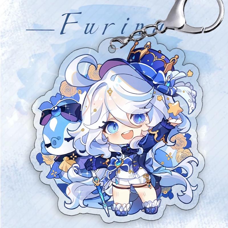 

Периферийный кулон Genshin Impact Funina Navelet Jutana Xida Thunderbolt General Mandrill Bell Leaving Kerry Keychain S