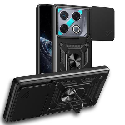 Military Armor Holder Camera Protect Case for INFINIX GT 20 Pro GT20 Pro Infinix Note 40 Pro + Note 40 Pro Note40 Hybrid Ring Stand Shockproof Cover