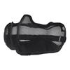Half Face Mesh Mask Adjustable with Ear Protection Mesh Mask for Paintball CS Game