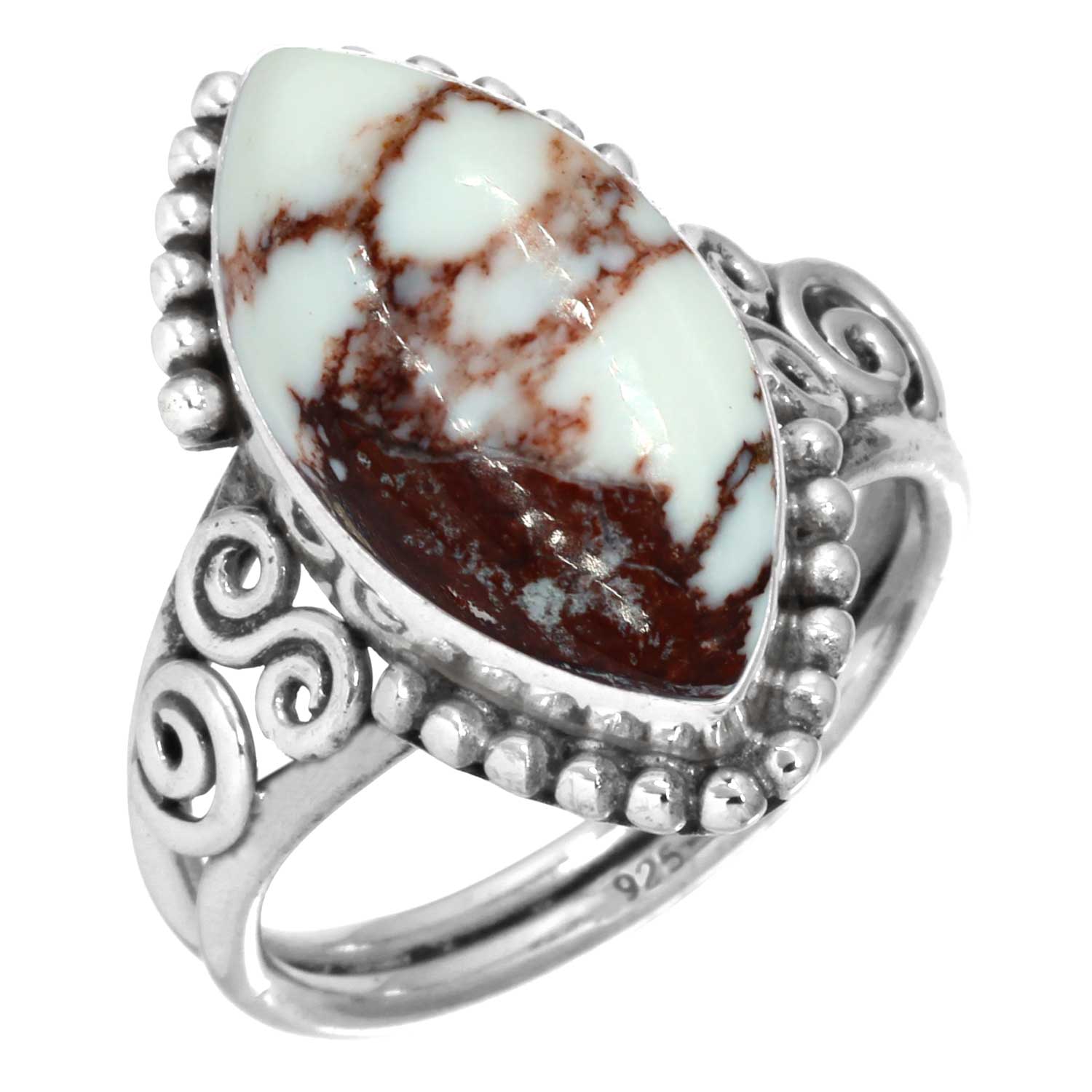 

Кольцо из стерлингового серебра 925 пробы, женское украшение ручной работы с драгоценными камнями, новогодний подарок, смитсонит, губчатый коралл, серафинит, шаттакит, тулит, дикая лошадь, солитер 10.5