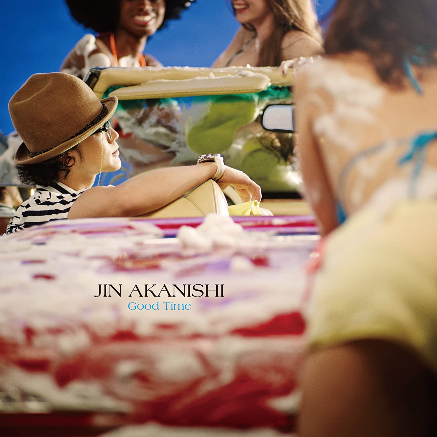 

CD JIN AKANISHI - Good Time Japan ObiJapanese Pop Star Used