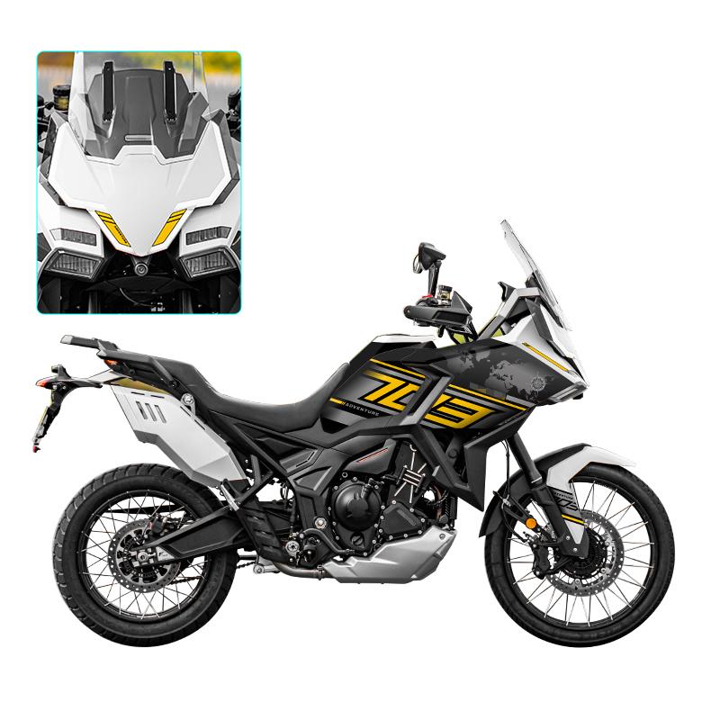For ZONTES 703F 2024 Motorcycle Pattern Fairing Stickers Kits City Crossing Style Decal Bike Refit Pasted On Paint Parts Area