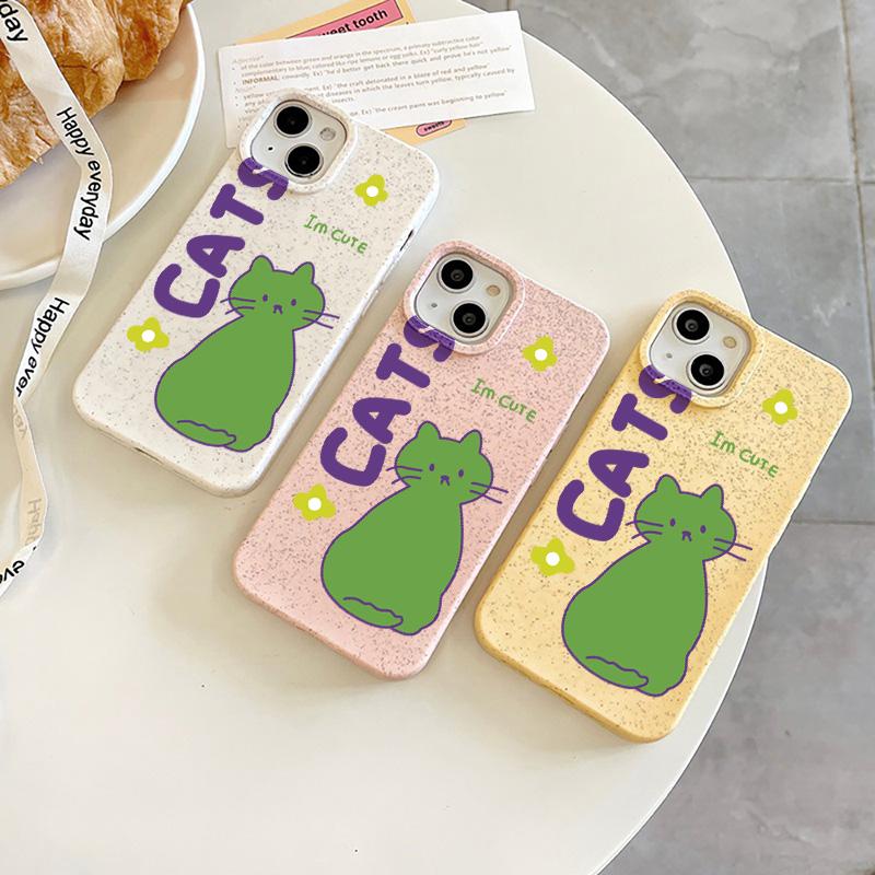 Mobile Phone Cases for iPhone 11 13 XR 15 Pro Max 12 14 Pro Max Case iPhone 16 7 Plus 8 Plus XS Max Degradable and Environmentally Friendly Anti-fall