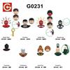 G0231 Movie Mini Series Warrior Figurine Statue Building Block Puzzle Toy City Gift