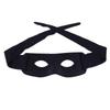 [TTETNLY] Half Face Eye Mask, Halloween Eye Mask, Thief Costume Mask, COS Role Playing Performance, Masquerade, Film and TV Props, Unisex (Black)