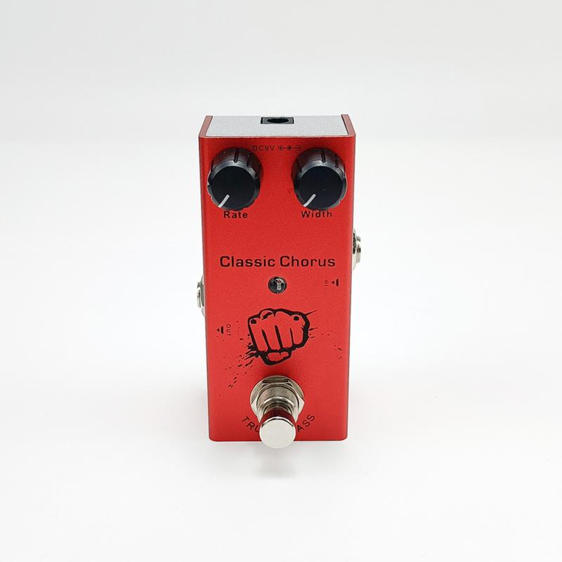 Elektrisk gitarpedal Vintage Overdrive/Distortion Crunch/Distortion/tremolo/klassisk Chorus/digital