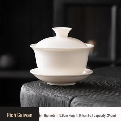 Luxu Ju Hitzebeständige Keramik Sancai Gaiwan