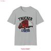 Trucker Legend T Shirt Vintage Stylish Homme Casual Fashion Top For Everyday Wear Stretched Unisex Slightly Streetwear
