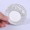 100pcs/Lot Disposable Aluminum Foil Round Egg Tart Mold Mini Pot Egg Tart Molds Cupcake PanPlate Baking Tray Tartlets