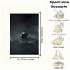Batman Poster DC Comics Art Print Batman Wall DecorBlanket Flannel Throw Blanket for Sofa, Bed, Travel, Camping, Office, Couch, Chair