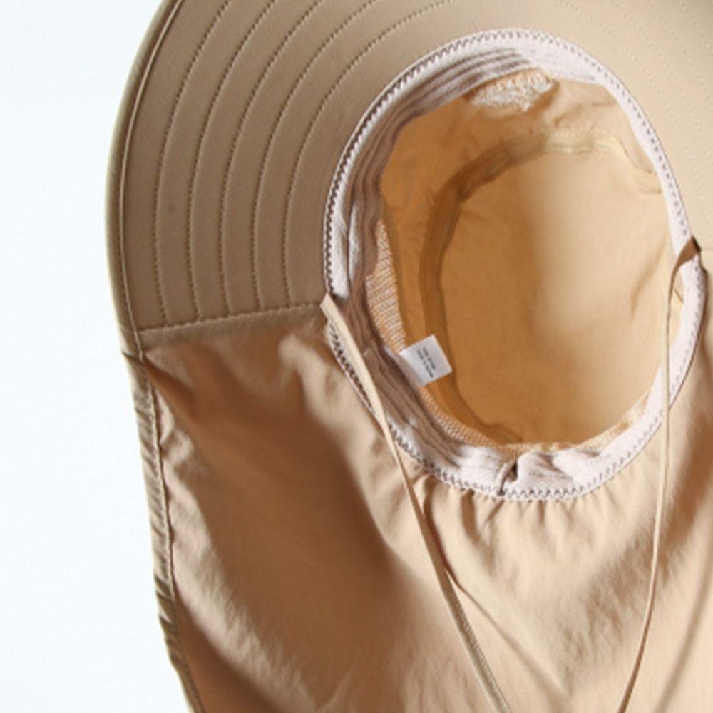 Casual Anti UV Shawl Fisherman Hat Quick Dry Wide Brim Sun Hat Breathable Adjustable Bucket Hat Outdoor Sports