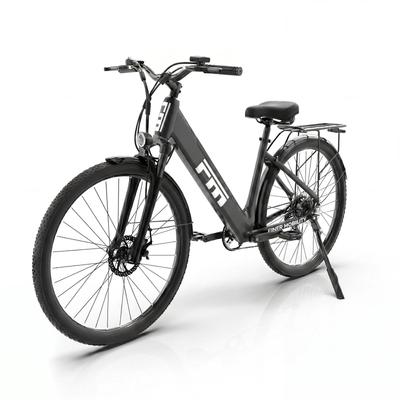 FINER MOBILITY M2 Stadtwander-Elektrofahrrad 250W Motor 36V13Ah Akku 27,5 Zoll Reifen 100KM Reichweite Mehrgeländetaugliches E-Bike für Erwachsene