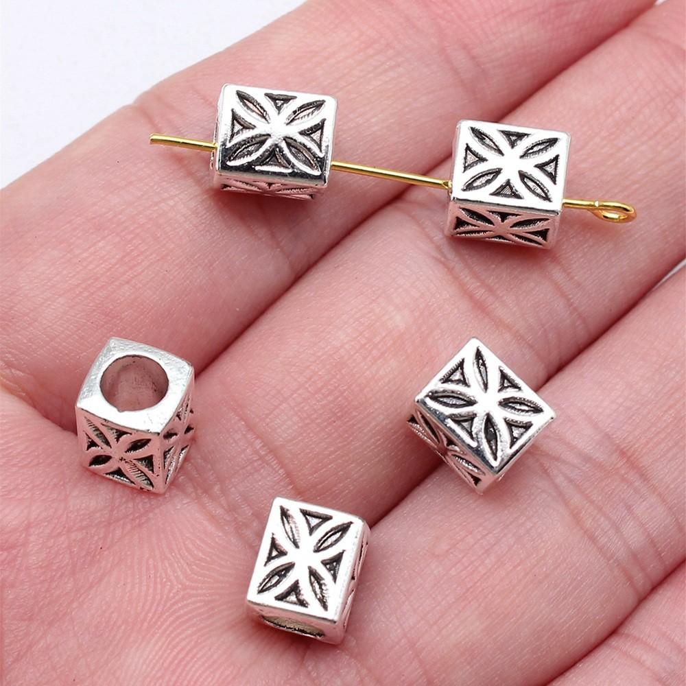 Gros Trou Perles Lâches Espaceur Accessoires Pièces Bijoux Femme Nouveau Pour Vous
