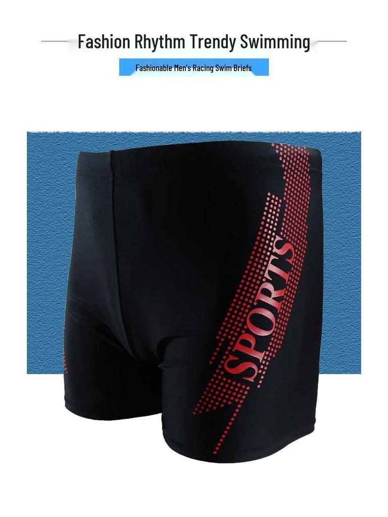 Men's Quick-Dry Swim Trunks & Boys' Sport Briefs - Anti-Embarrassment, Summer Edition